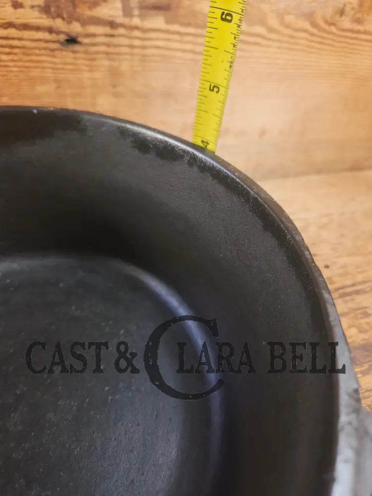 Very cool #3 Birmingham Stove & Range 3 quart sauce pot. Perfect bean pot for your grill! Dutch Ovens Trivets & Kettles