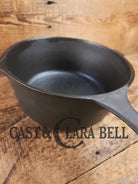 Very cool #3 Birmingham Stove & Range 3 quart sauce pot. Perfect bean pot for your grill! Dutch Ovens Trivets & Kettles