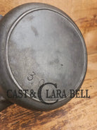 Very cool #3 Birmingham Stove & Range 3 quart sauce pot. Perfect bean pot for your grill! Dutch Ovens Trivets & Kettles