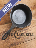 Very cool #3 Birmingham Stove & Range 3 quart sauce pot. Perfect bean pot for your grill! Dutch Ovens Trivets & Kettles