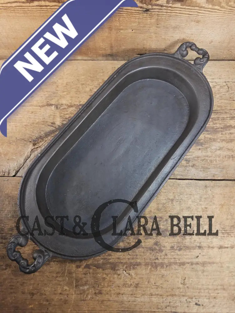 Very cool! Late 1800’s Antique Gate-marked #8 Cast Iron Griddle/Sad Iron Heater. Ornate fancy handles awesome for