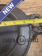 Very cool! Late 1800’s Antique Gate-marked #8 Cast Iron Griddle/Sad Iron Heater. Ornate fancy handles awesome for