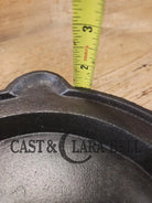 Very cool! Late 1800’s Antique Gate-marked #8 Cast Iron Griddle / Sad Iron Heater. Possibly Lodge. Great for pancakes