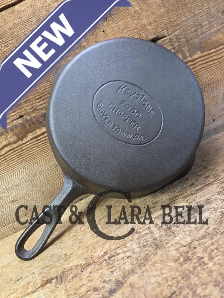 Very cool local PA piece. Boyertown PA ’Food Chopper’ saute skillet SC24