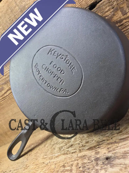 Very cool local PA piece. Boyertown PA ’Food Chopper’ saute skillet SC24