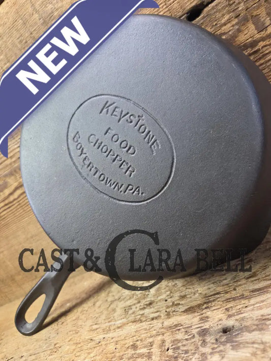 Very cool local PA piece. Boyertown PA ’Food Chopper’ saute skillet SC24