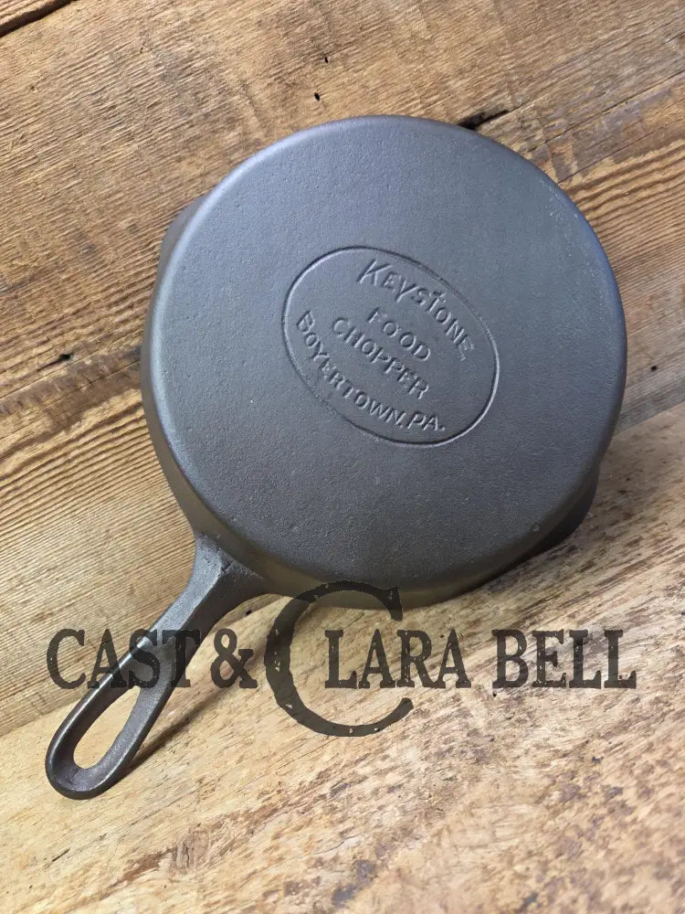 Very cool local PA piece. Boyertown PA ’Food Chopper’ saute skillet SC24