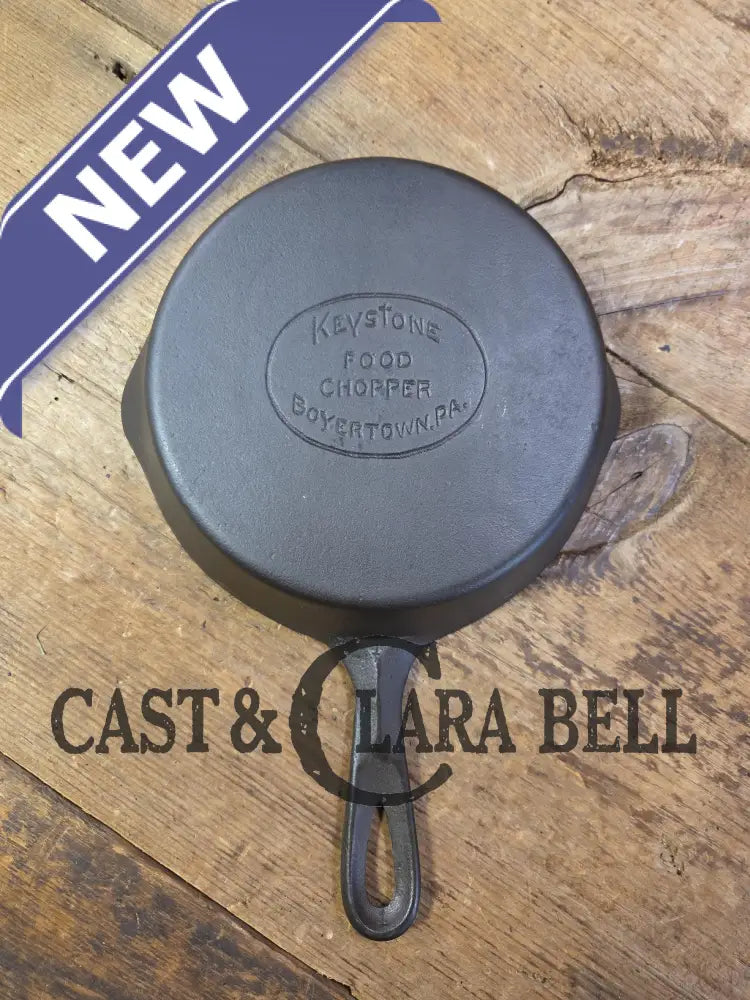 Very cool local PA piece. Boyertown PA ’Food Chopper’ saute skillet SC24