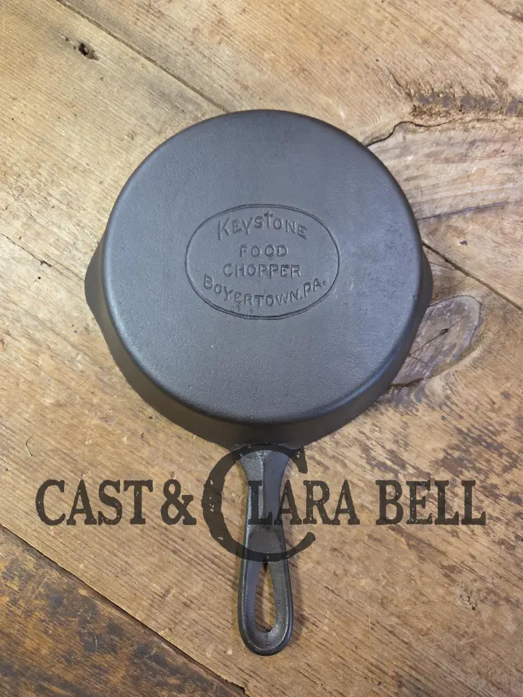 Very cool local PA piece. Boyertown PA ’Food Chopper’ saute skillet SC24