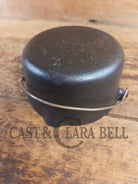 Very cool mini cast piece. 1940’s Griswold Cast Iron Patty Bowl with bailed handle. Great utility piece! - Dutch Ovens