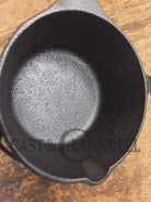 Very cool mini cast piece. 1940’s Griswold Cast Iron Patty Bowl with bailed handle. Great utility piece! - Dutch Ovens