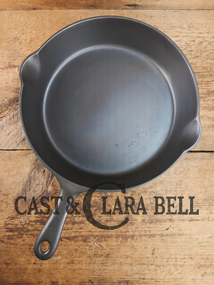 Very cool skillet. Griswold’s Good Health #9 Cast Iron Skillet 659. Classic Department store piece! Skillet