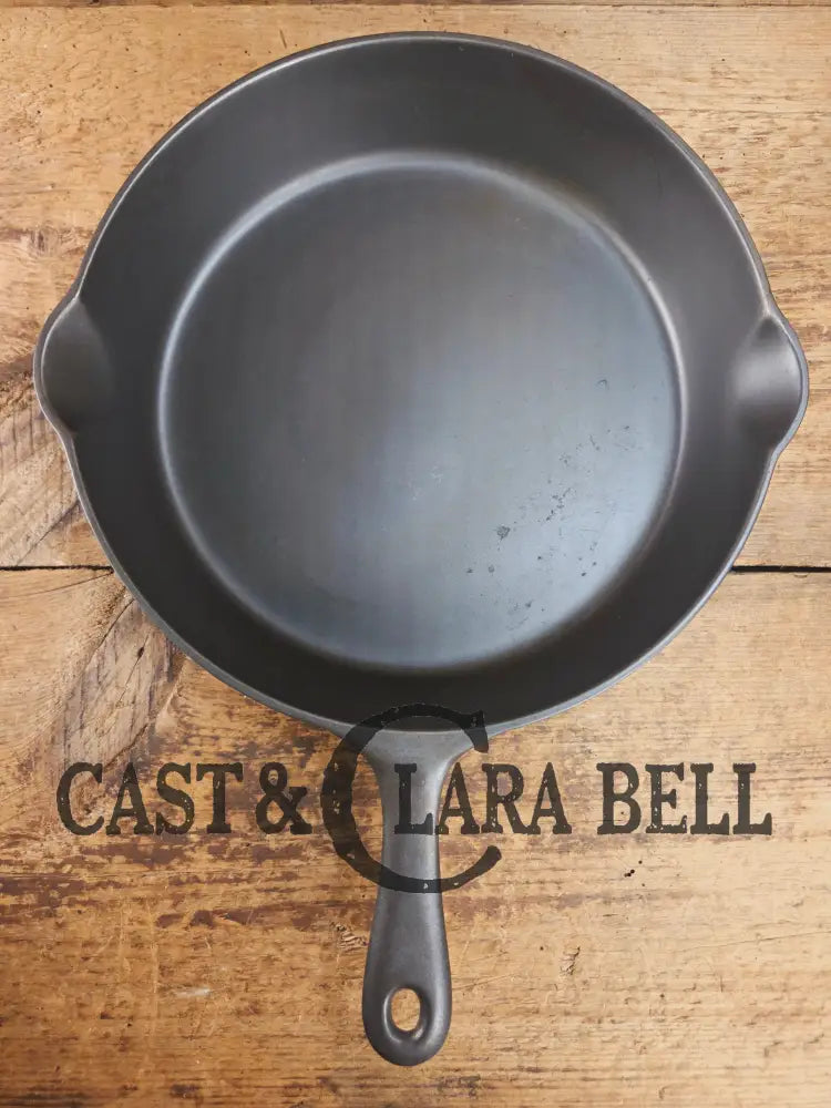 Very cool skillet. Griswold’s Good Health #9 Cast Iron Skillet 659. Classic Department store piece! Skillet