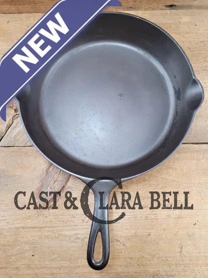 Very Early 1900’S Erie (Griswold) #9 Cast Iron Skillet 710 A. Sixth Series Model See Pics For