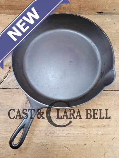 Very Early 1900’S Erie (Griswold) #9 Cast Iron Skillet 710 A. Sixth Series Model See Pics For