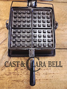 VERY early 1910’s Wagner Square Waffle Iron with Tall Base. Hard to find! Ready to make crispy waffles! Waffle Iron