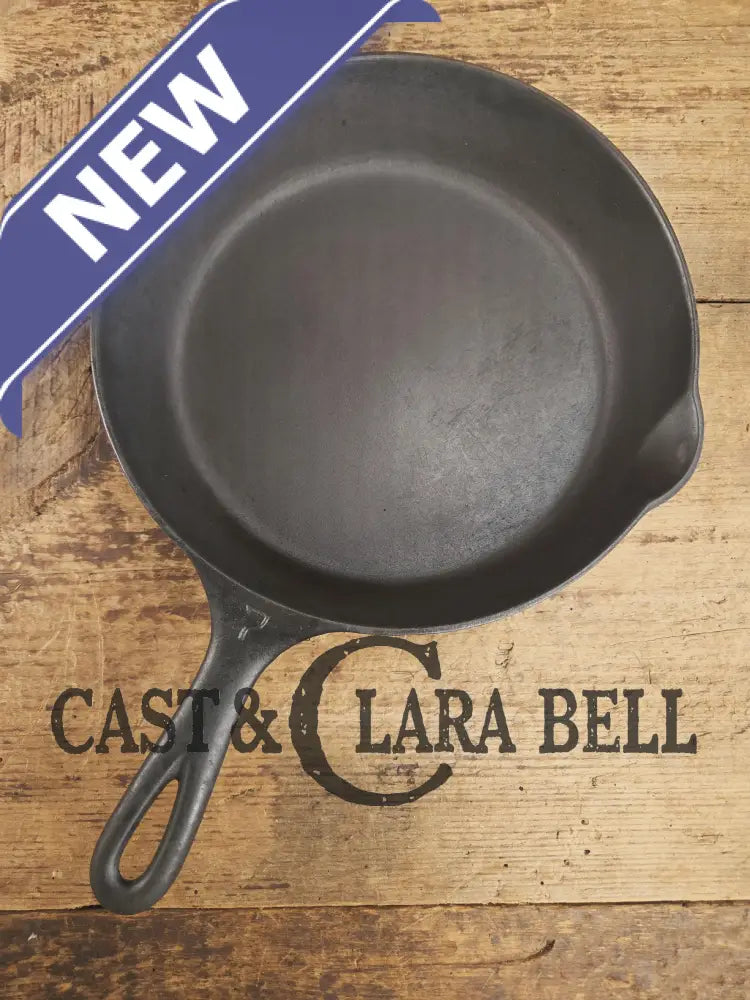 Very early 1920’s Griswold #7 Skillet with Heat Ring and Large Block Logo Skillet