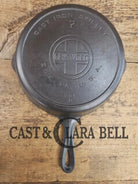 Very early 1920’s Griswold #7 Skillet with Heat Ring and Large Block Logo Skillet