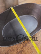 Very early Wagner #5 Nickle finish oval roaster. Beautiful patina on the outside and near perfect inside. Great bread