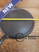 VERY handy GORGEOUS griddle! 1930’s Griswold No. 9 Handled Griddle with Small Block Logo 609. Makes Great grilled