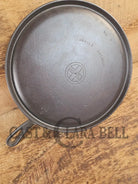 VERY handy GORGEOUS griddle! Griswold No. 9 Handled Griddle with Small Block Logo 609. Makes Great grilled cheese and