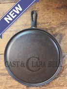 VERY handy GORGEOUS griddle! Griswold No. 9 Handled Griddle with Small Block Logo 609. Makes Great grilled cheese and