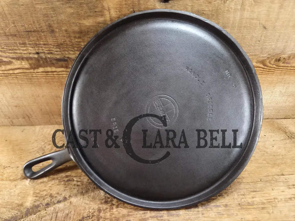 VERY handy griddle! 1930’s Griswold No. 9 Handled Griddle with Small Block Logo 609. Makes Great grilled cheese and