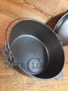 Very hard to find and HUGE! #10 Griswold made ’Puritan’ brand Dutch Oven. So unique and almost mint! Dutch Ovens