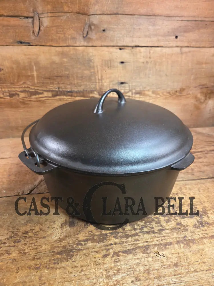 Very hard to find and HUGE! #10 Griswold made ’Puritan’ brand Dutch Oven. So unique and almost mint! Dutch Ovens