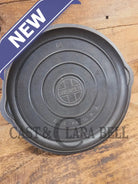 Very Hard to Find Griswold No. 12 Cast Iron Low Dome Skillet Lid with Large Block Logo #472 - Skillet