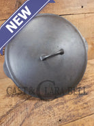 Very Hard to Find Griswold No. 12 Cast Iron Low Dome Skillet Lid with Large Block Logo #472 - Skillet
