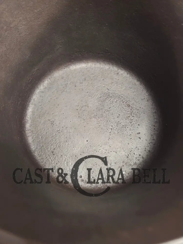 Very Rare! 1890’s Era #6 Griswold Erie flat bottom kettle #809. Collectors’ piece but ALSO a PERFECT daily user for