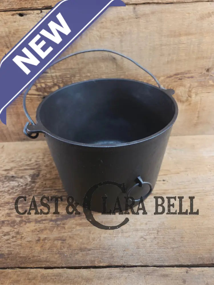Very Rare! 1890’s Era #6 Griswold Erie flat bottom kettle #809. Collectors’ piece but ALSO a PERFECT daily user for