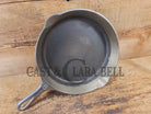 Very unique! 1930’s Griswold #8 Large Block Logo 704 A Cast Iron Skillet. Inside black iron outside chrome patina