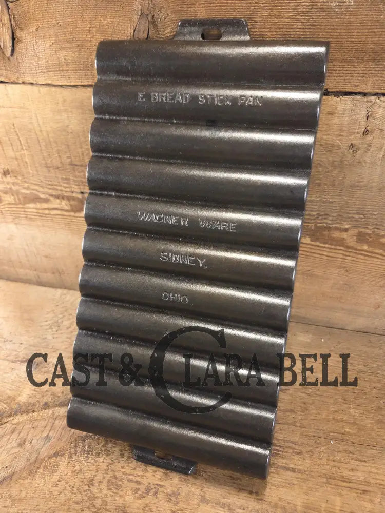 Very unique! Wagner #22 Bread Stick Gem Pan. ’A’ makers mark ’E’ Gem Pan fully restored Bakeware