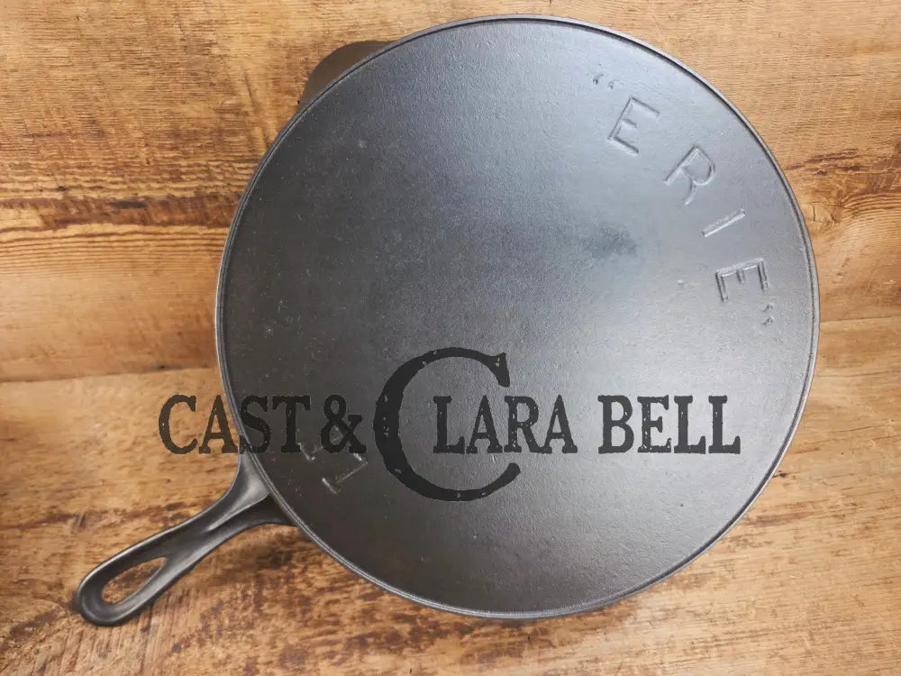 VHTF 1895-1910 2nd Series ERIE #11 cast iron skillet! A collector favorite and in amazing condition! Don’t miss this