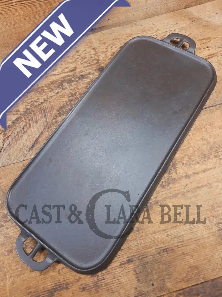 Wagner #8 cast iron long griddle. Great for campfire pancakes! - Griddle