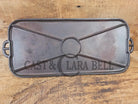 Wagner #8 cast iron long griddle. Great for campfire pancakes! - Griddle