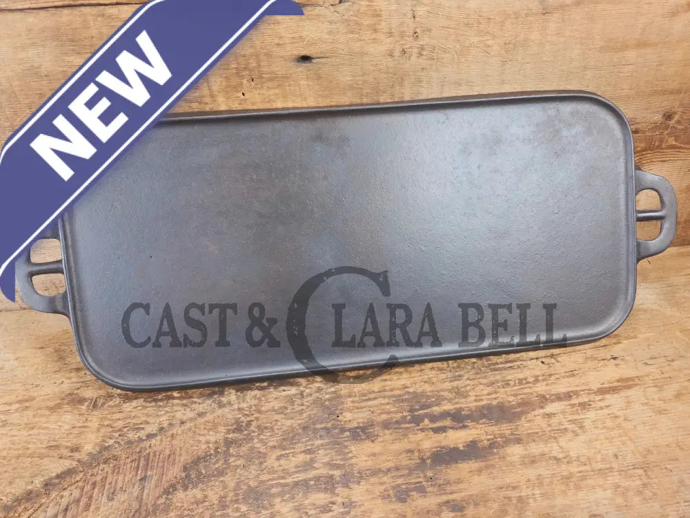 Wagner #8 cast iron long griddle. Great for campfire pancakes! - Griddle
