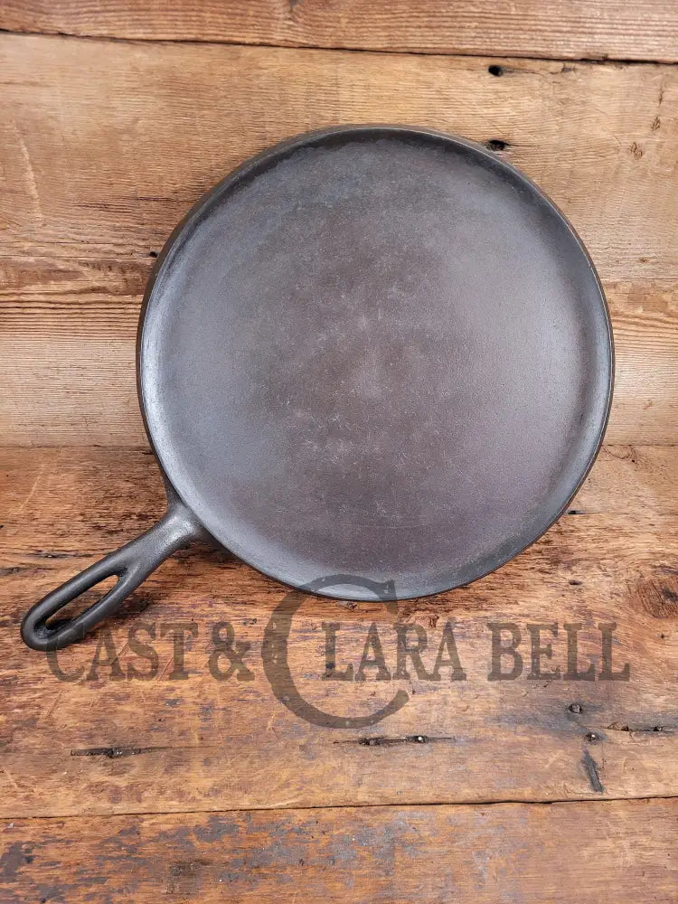 1930S Wagner #9 Round Griddle Stylized Logo 1109 M. Perfect For Grilled Cheese Omelettes And Flat