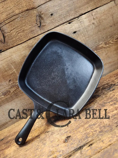 Wagner Made Griswold Square Skillet With Small Block Logo 55 B. Restored And Ready To Use!