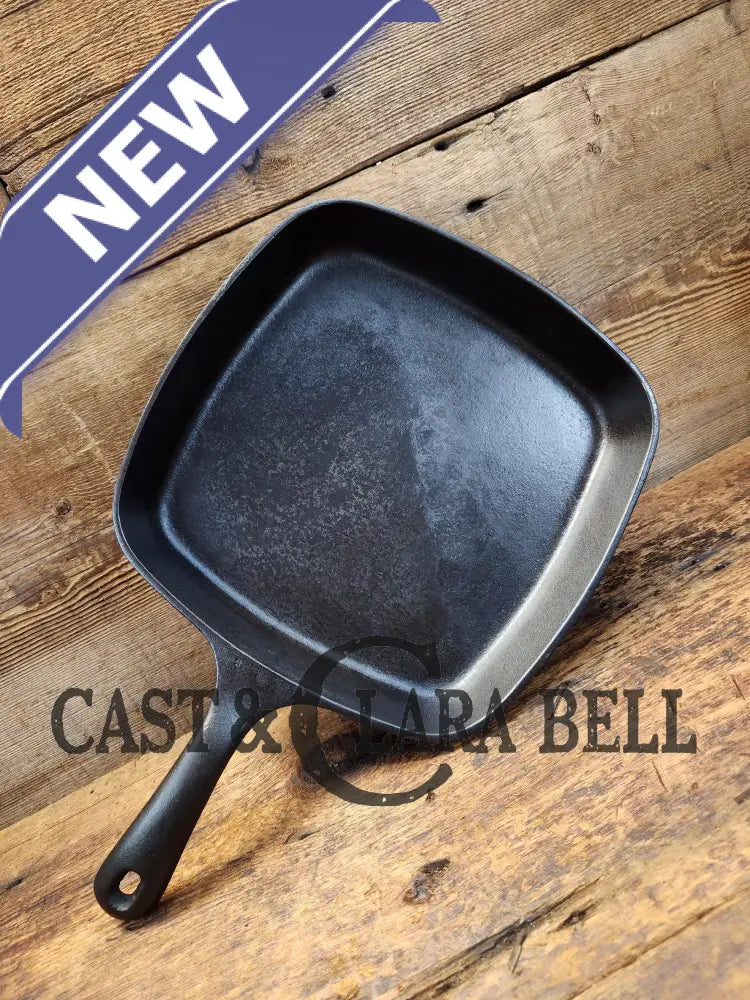 Wagner Made Griswold Square Skillet With Small Block Logo 55 B. Restored And Ready To Use!