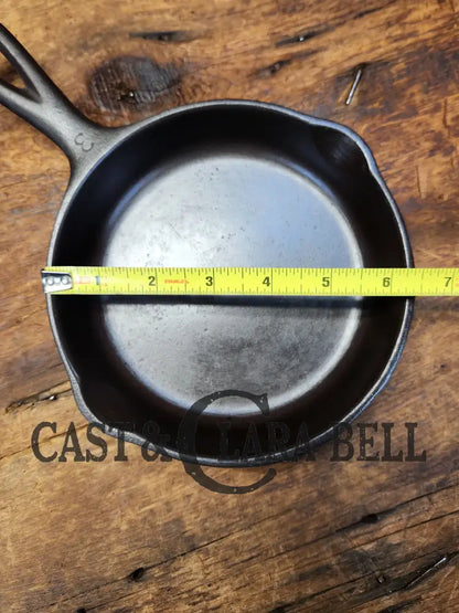 Wagner Ware #3 Cast Iron Egg Skillet 1053 H