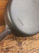 Wagner Ware #3 Cast Iron Egg Skillet with Stylized Logo and Smooth Bottom 1053 Q Skillet