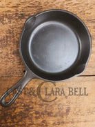 Wagner Ware #3 Cast Iron Egg Skillet with Stylized Logo and Smooth Bottom 1053 Q Skillet