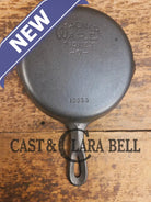 Wagner Ware #3 Cast Iron Egg Skillet with Stylized Logo and Smooth Bottom 1053 Q Skillet