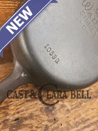 Wagner Ware #3 Cast Iron Egg Skillet with Stylized Logo and Smooth Bottom 1053 Q Skillet