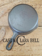 Wagner Ware #3 Cast Iron Egg Skillet with Stylized Logo and Smooth Bottom 1053 V