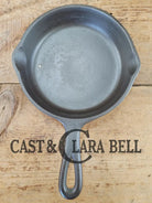 Wagner Ware #3 Cast Iron Egg Skillet with Stylized Logo and Smooth Bottom 1053 V