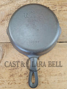 Wagner Ware #3 Cast Iron Egg Skillet with Stylized Logo and Smooth Bottom 1053 V